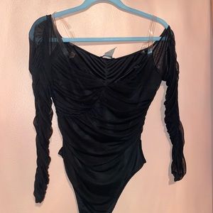 Fashion nova mesh bodysuit